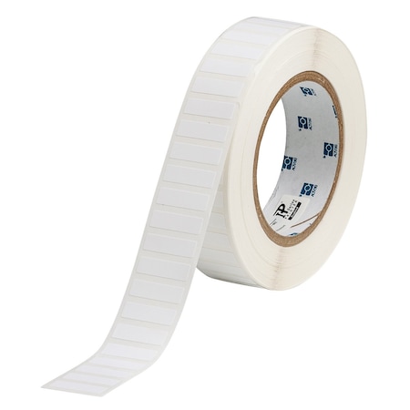 Brady Chemical Resistant Polyester Tissue Cassette Lbl 0.313in H x 1.05in W WT 3000/RL THT-213-481-3